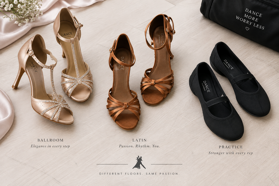 Plan Your Dance Wardrobe: Shoes for Practice, Lessons and Competition